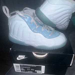 Nike Little Posite Aura Worn Blue